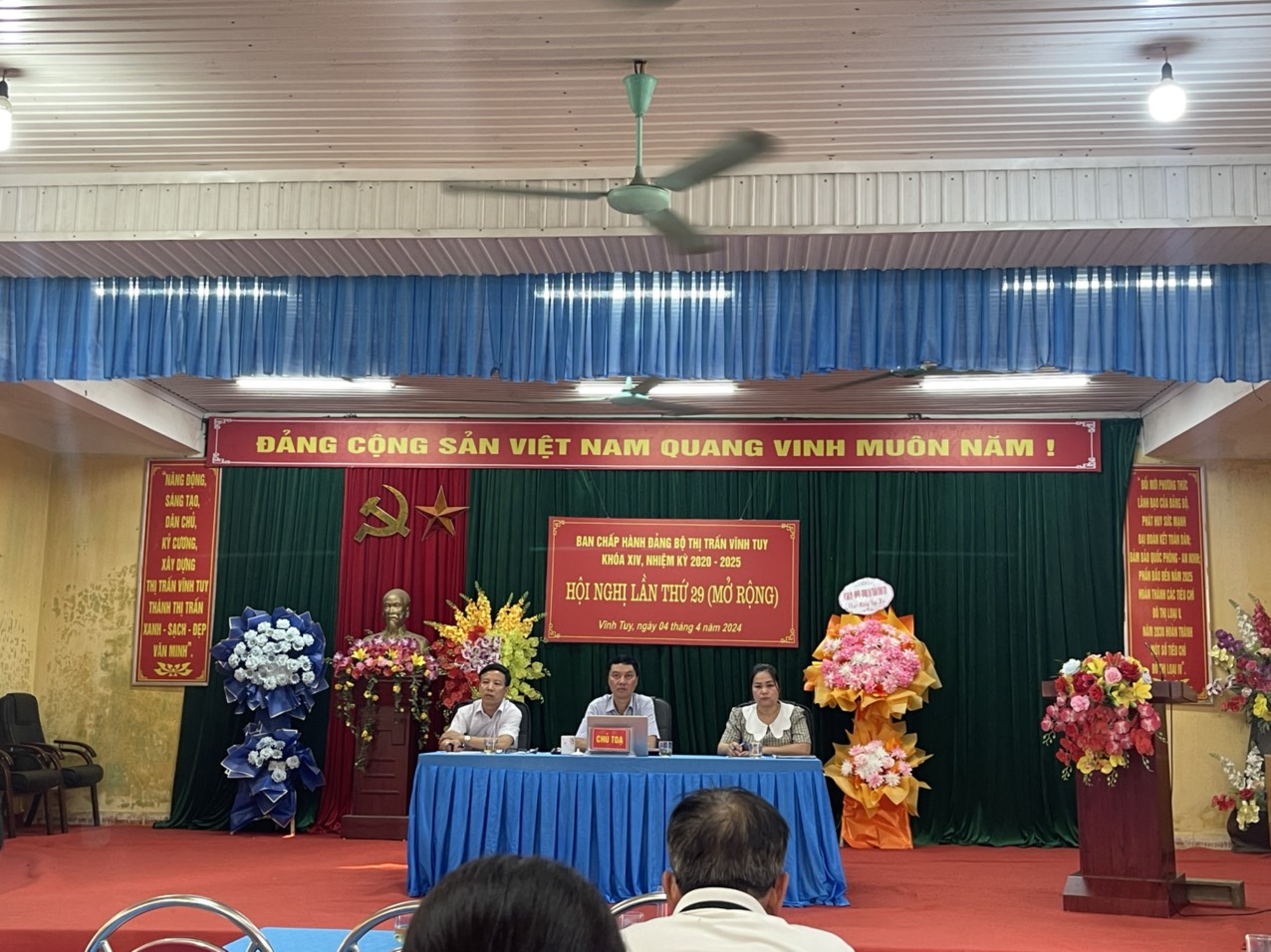 Thị trấn Vĩnh Tuy Tổ chức Hội nghị Ban Chấp hành lần thứ 29 (mở rộng)