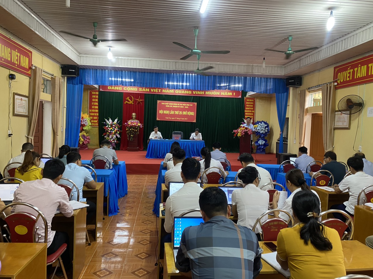 Thị trấn Vĩnh Tuy Tổ chức Hội nghị Ban Chấp hành lần thứ 26 (mở rộng)
