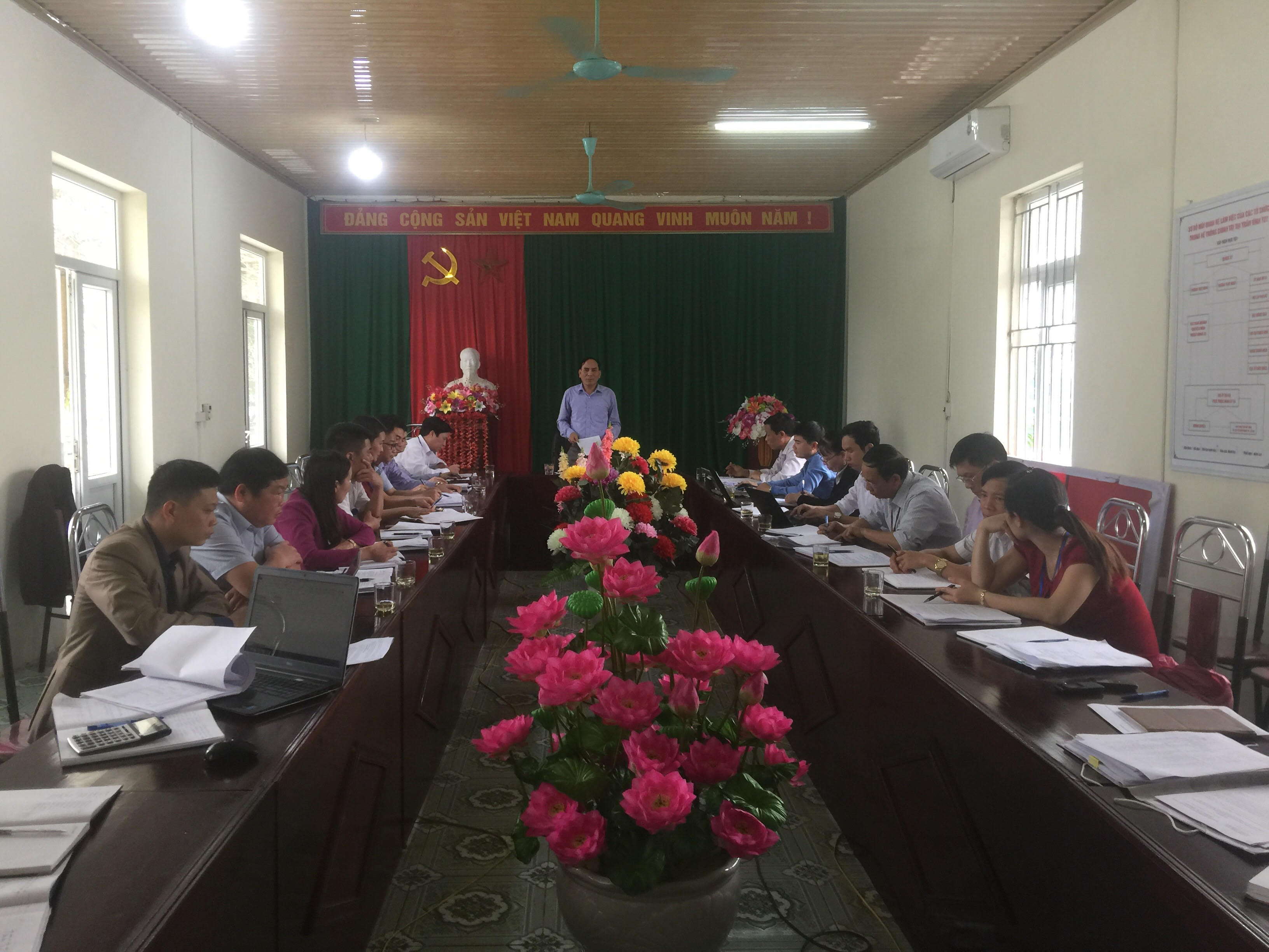 Thực hiện Quy chế làm việc của UBND huyện Bắc Quang