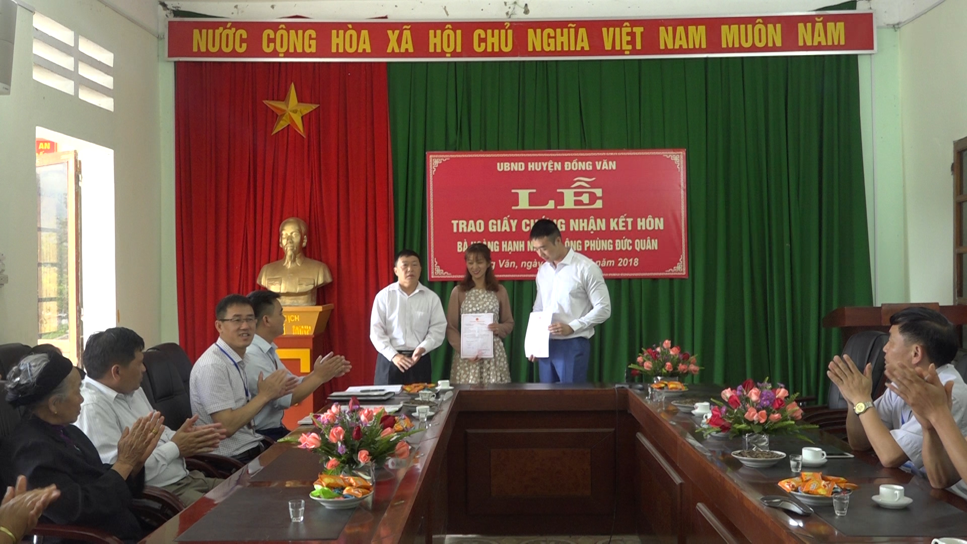Ngày 28/06/2018 Ban thường vụ Đảng ủy dự sinh hoạt tại chi bộ TDP Tân Long