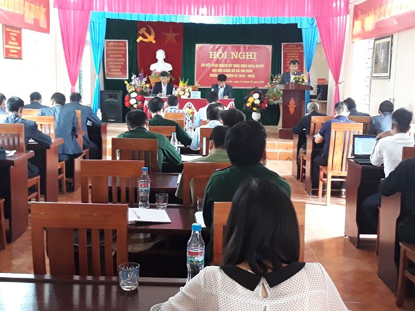 Sáng ngày 11/7/2018 Hội Cựu chiến binh thị trấn Vĩnh Tuy tổ chức Hội nghị sơ kết phong trào 6 tháng đầu năm phương hướng nhiệm vụ 6 tháng cuối năm 2018 của Hội Cựu chiến binh.