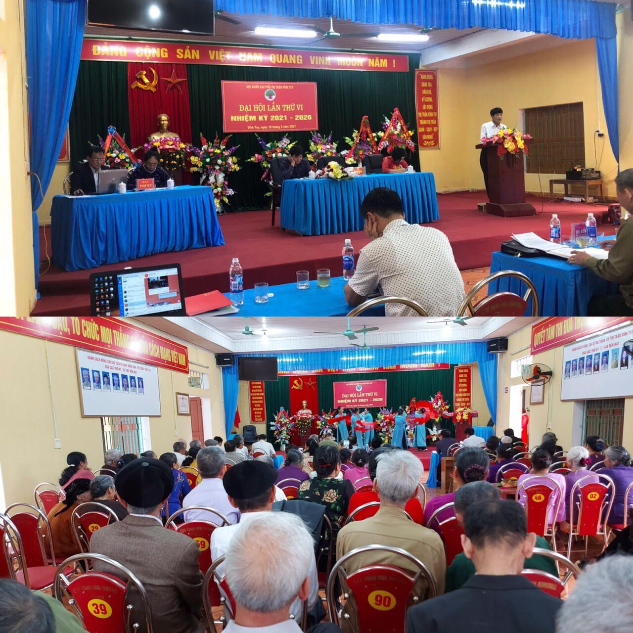 Đại hội đại biểu Hội Người cao tuổi thị trấn Vĩnh Tuy lần thứ VI, nhiệm kỳ 2021-2026