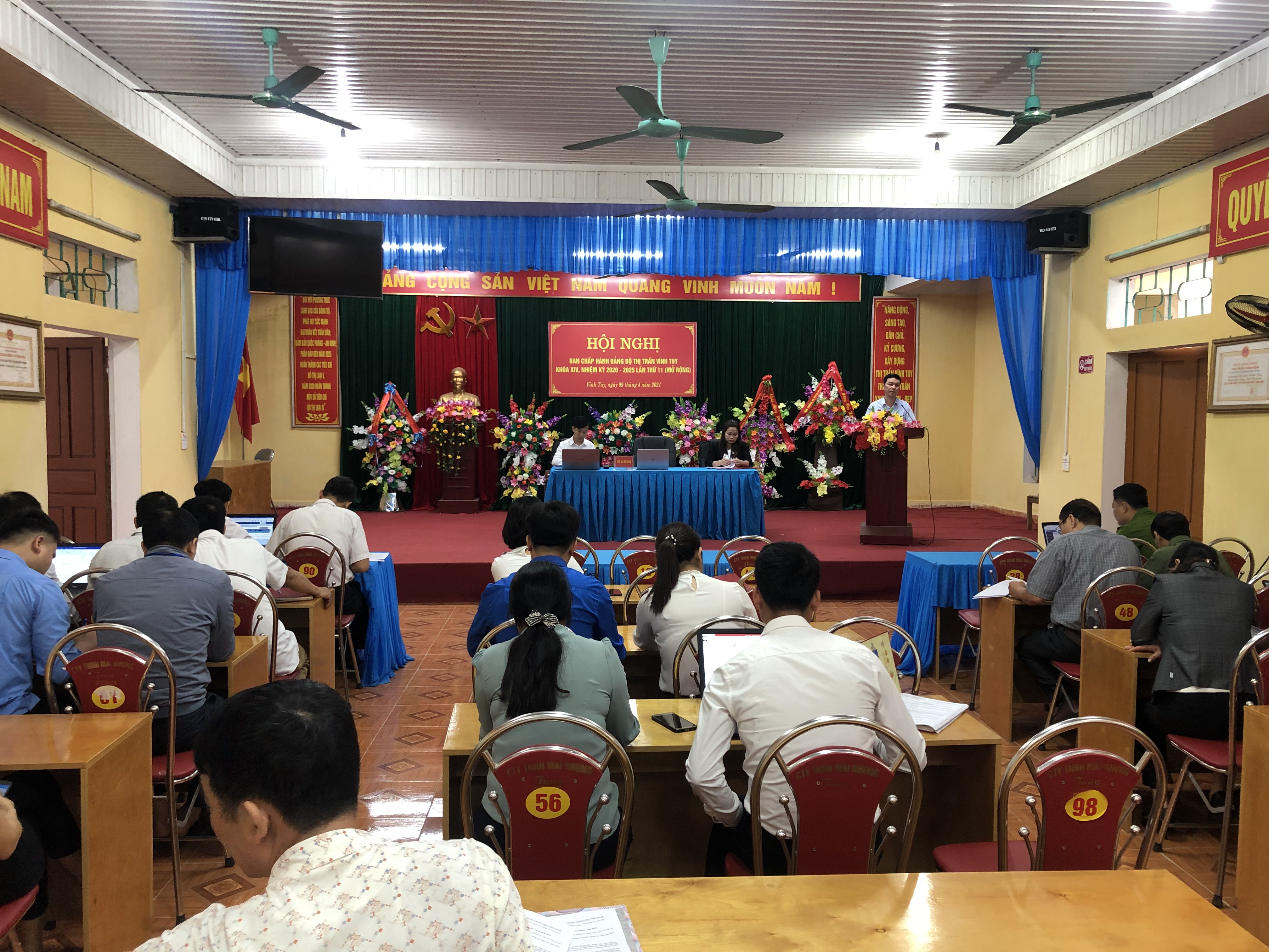 Thị trấn Vĩnh Tuy Tổ chức Hội nghị Ban Chấp hành lần thứ 11